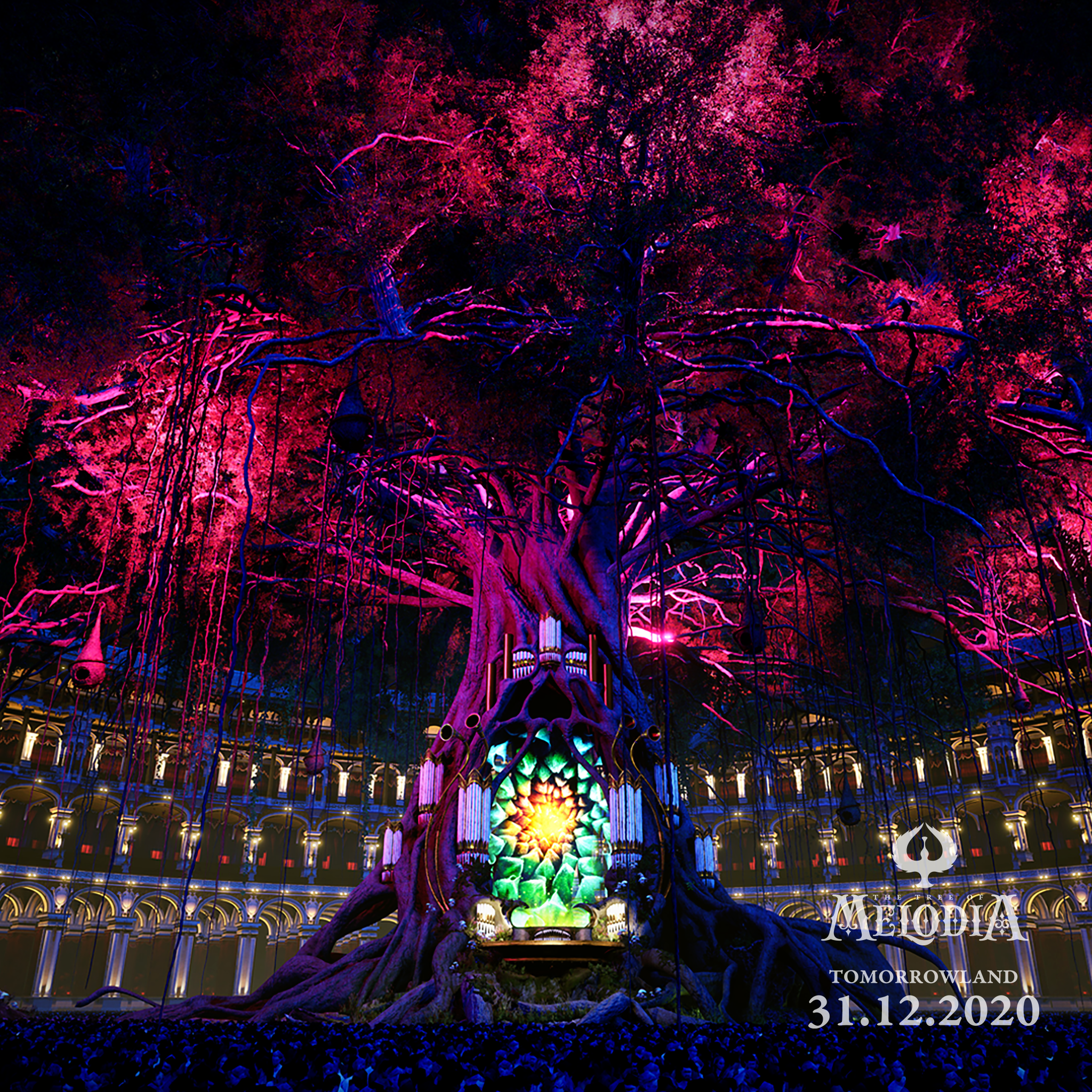 Escenario Melodia Tomorrowland 31.1.2020