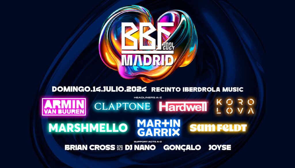 Photo Bbf BBF llega a Madrid y Santiago de Compostela en 2024 | AllFest.es